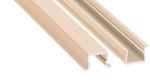 Profile LUMINES type axin Light Ivory lacquered 3 m