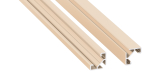 Profile LUMINES type ajar Light Ivory lacquered 3 m
