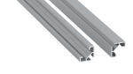 Profile LUMINES type ajar silver anodized 2,02 m