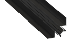 Profile LUMINES type Vigo black lacquered N/P 3 m