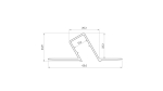 Profile LUMINES type Sono nonanodized 3 m