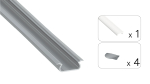 TEKKNI SELDE Set, silver, frozen cover, 3 m 2.0