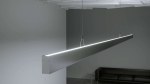 Lumines profile type DULIO anodized silver, 1 m