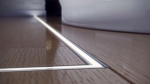 Lumines profile type TERRA anodized silver, 3 m