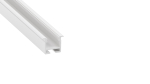 Lumines profile type inFLEXA lacquered white, 3 m