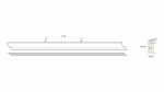 LED Neon Flex 3Y 4x10 140 LED/m 12W/m 24V GREEN