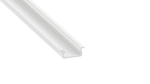 Lumines profile type IVO white lacquered, 2,02 m