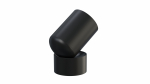 Ceiling spotlight fixture SPOT LUMI rotating black