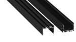 Profile LUMINES type alba black anodized 6,17 m