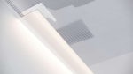 Lumines profile type Topo anodized silver, 1 m