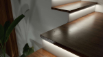 Lumines profile type H lacquered white, 1 m