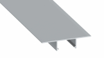 Profile LUMINES type Plato silver anodized 1 m