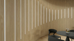 Lumines profile type W lacquered white 2,02 m