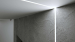 Lumines profile type MONO lacquered white without perforation 1m