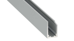 Lumines profile type I10 anodized silver, 1 m