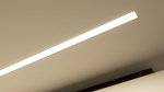 Profile LUMINES type Plato black lacquered 1 m