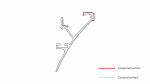 Lumines profile type LOGI lacquered white, 2,02 m