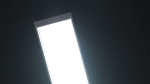 Lumines profile type Subli lacquered white, 1 m
