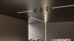 LUMINES SOLVIA Profile lacquered white 3 m