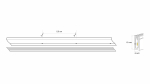 LED Neon Flex 3Y 6x12 126 LED/m 10,8W/m 24V Warm white