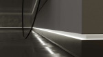 Lumines profile type Flaro lacquered white, 3 m